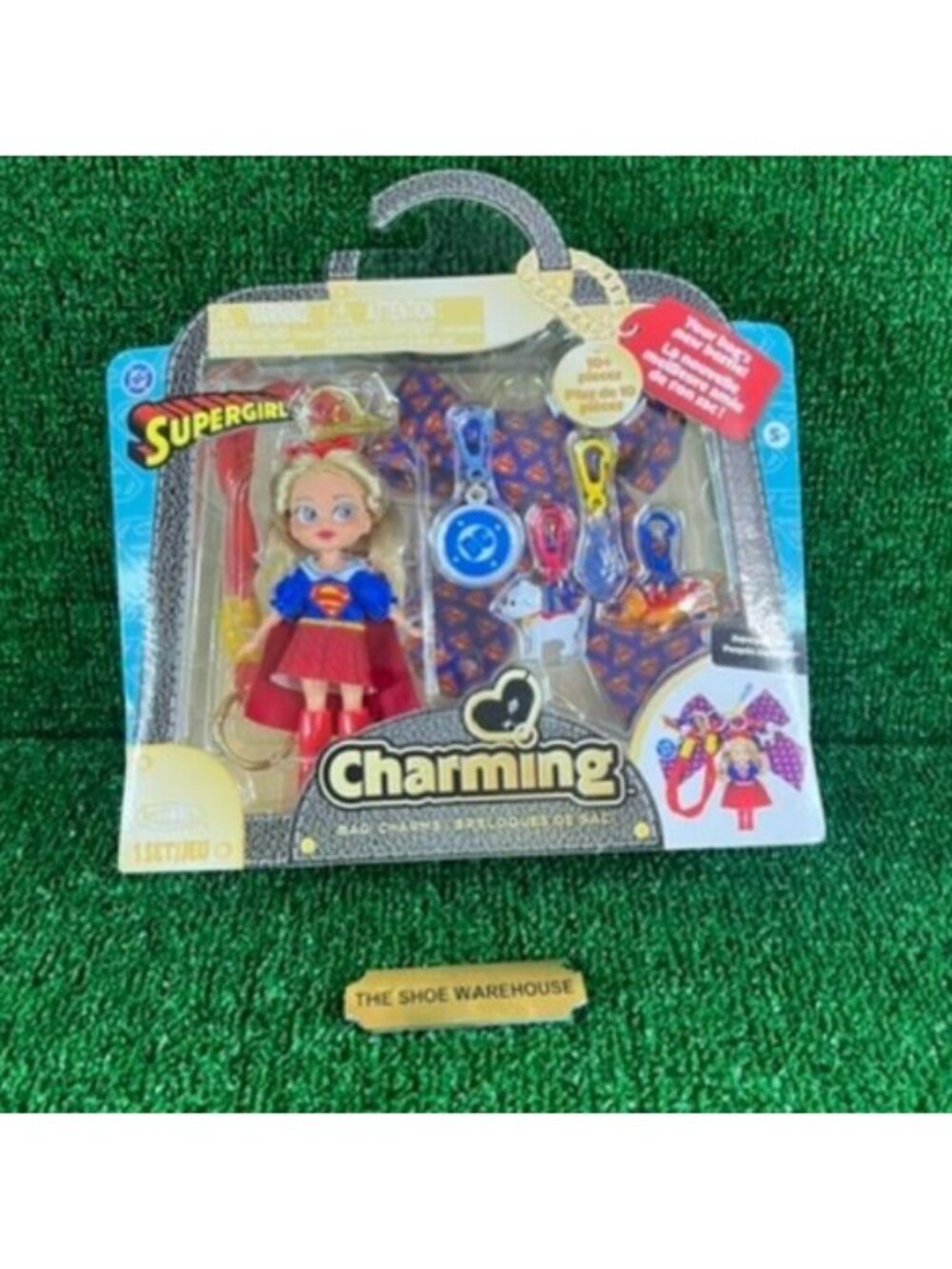 Jakks DC Supergirl Charming Doll Bag Charm with Accessories Toy BRAND NEW